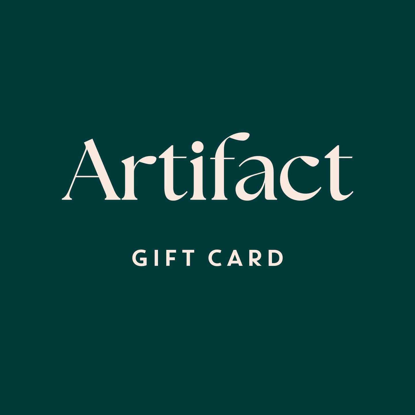 Artifact. Gift Card