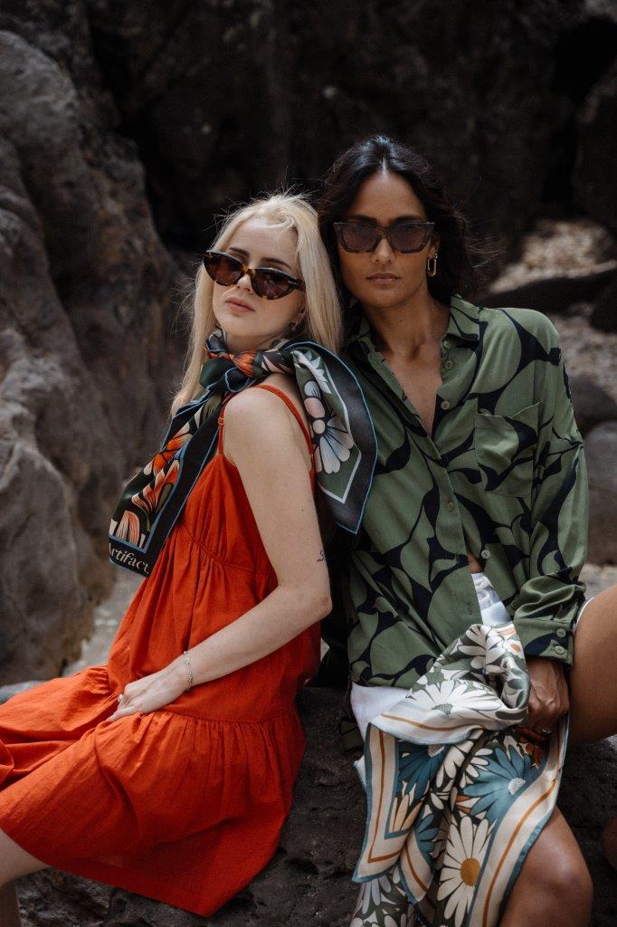 Petal: Square Silk Scarf