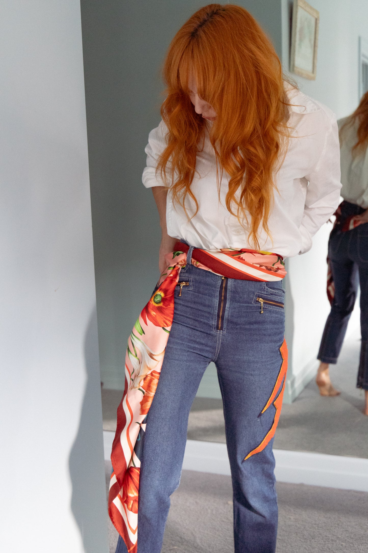 Generations Square Silk Scarf