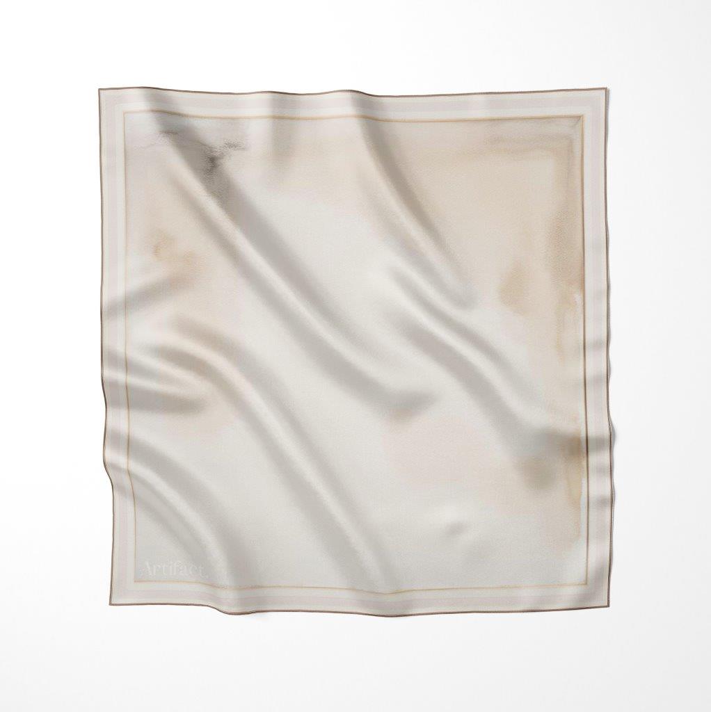 Marble: Square Silk Scarf