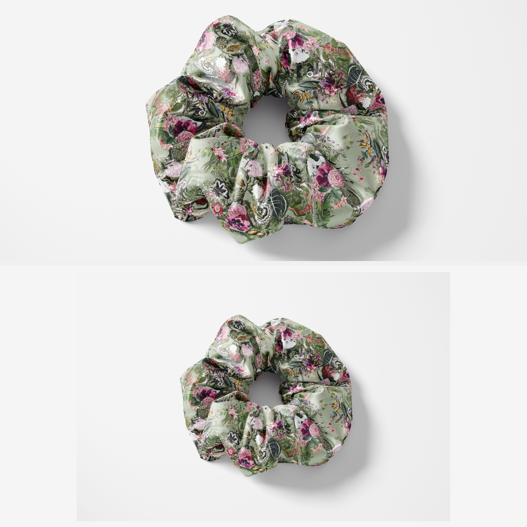 Silva Silk Scrunchie Pack of 2