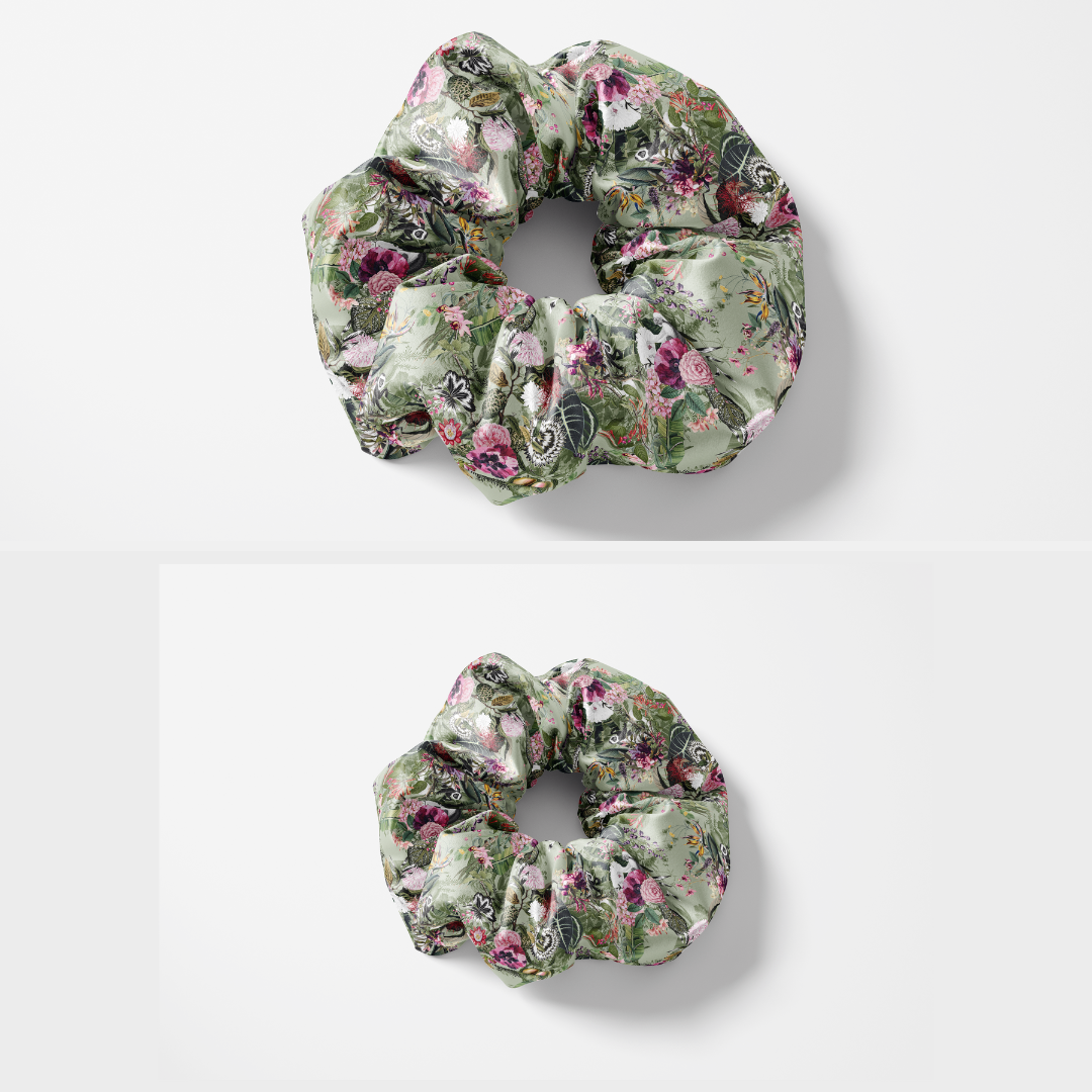 Silva Silk Scrunchie Pack of 2