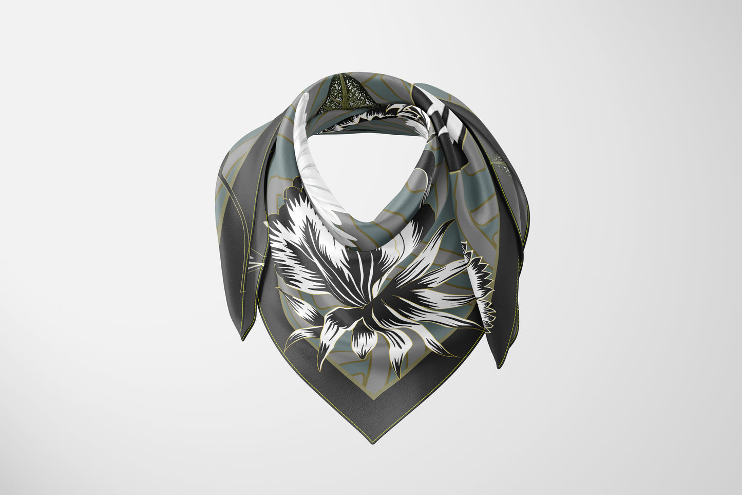 Silva Noire: Square Silk Scarf
