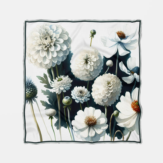Luna:  Square Silk Scarf