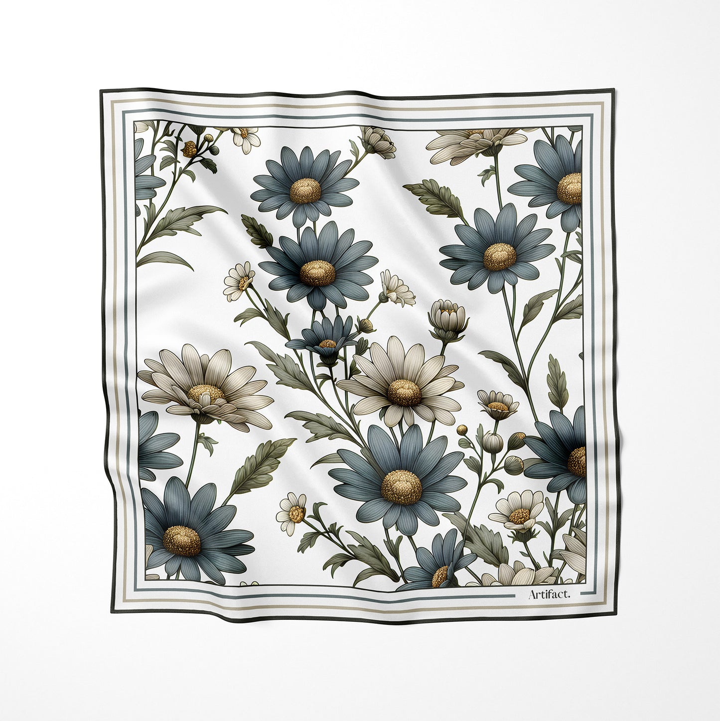 Meadow: Square Silk Scarf
