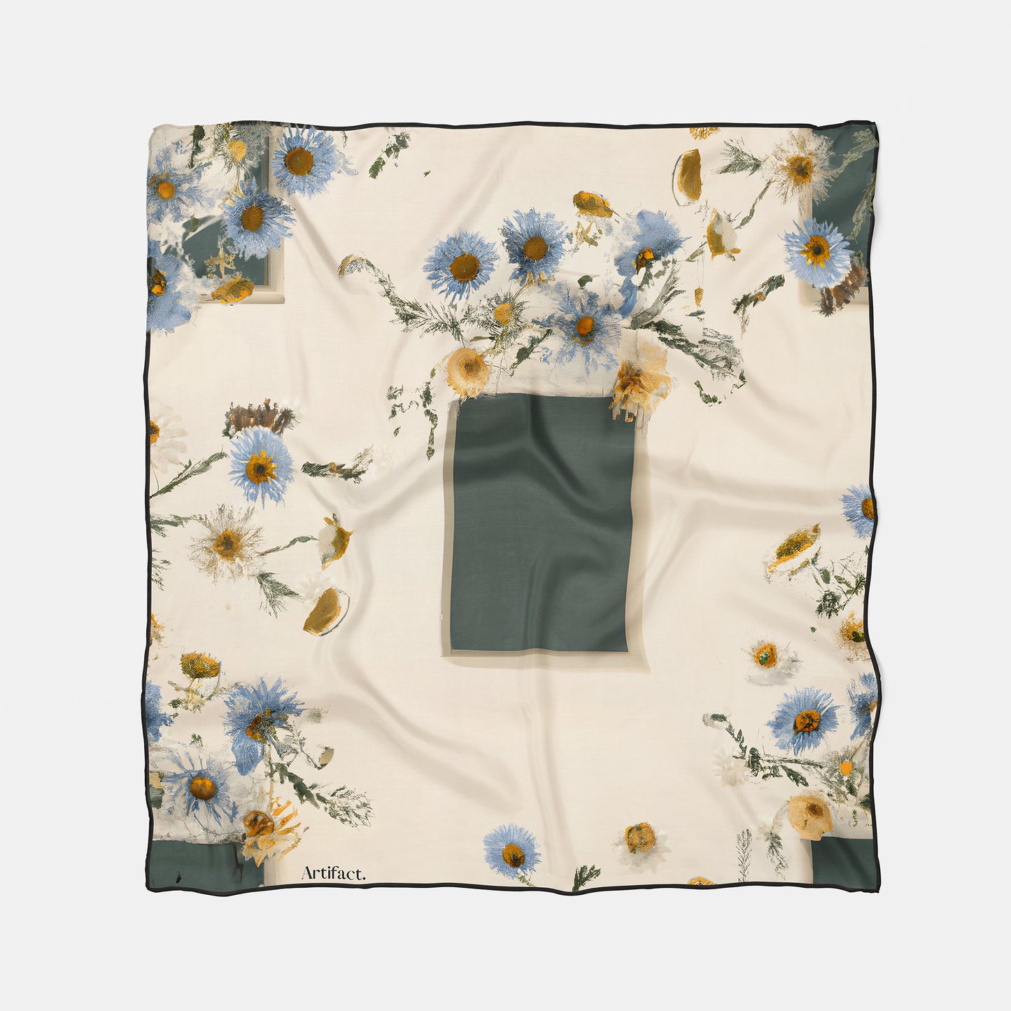 Florence: Square Silk Scarf