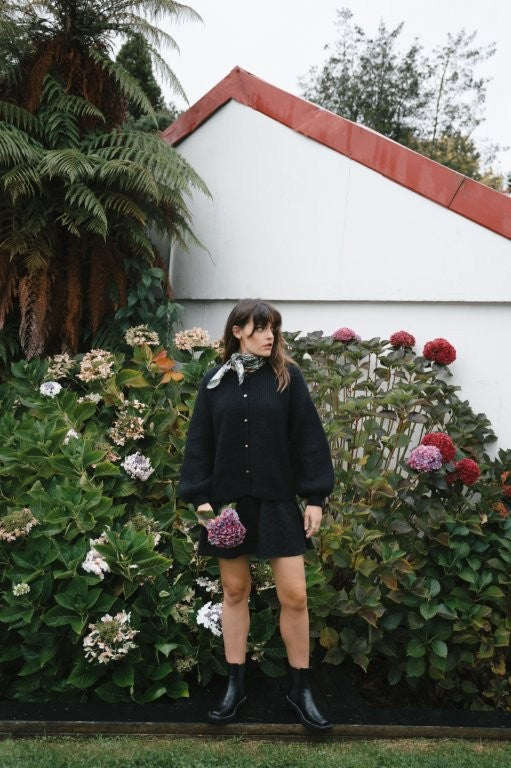 Silva Noire: Square Silk Scarf