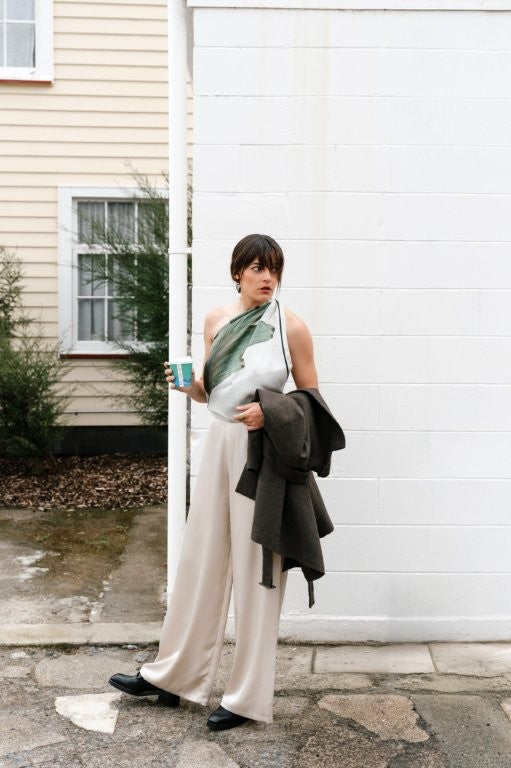 Silva Viridis: Square Silk Scarf