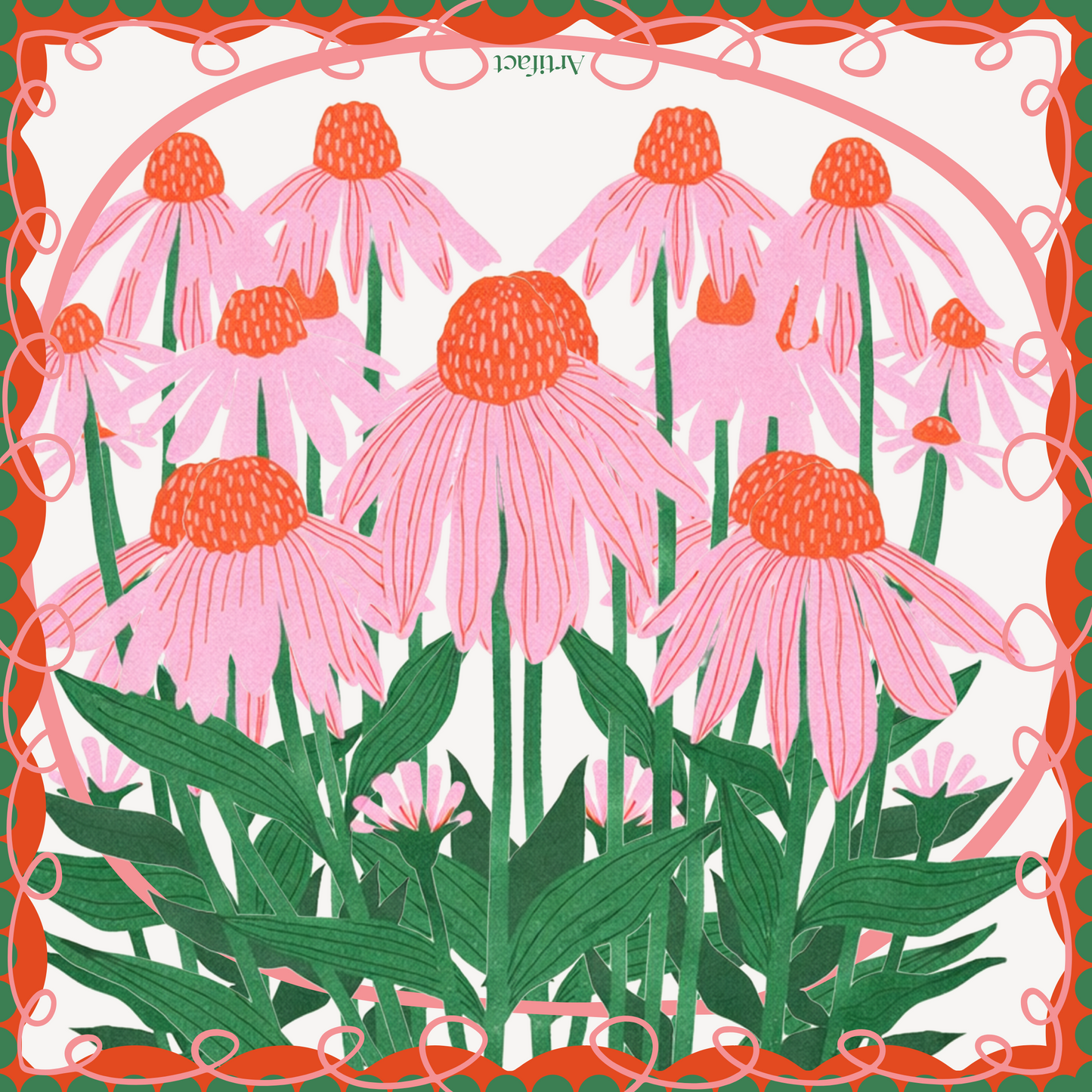 Blossom Silk Scarf
