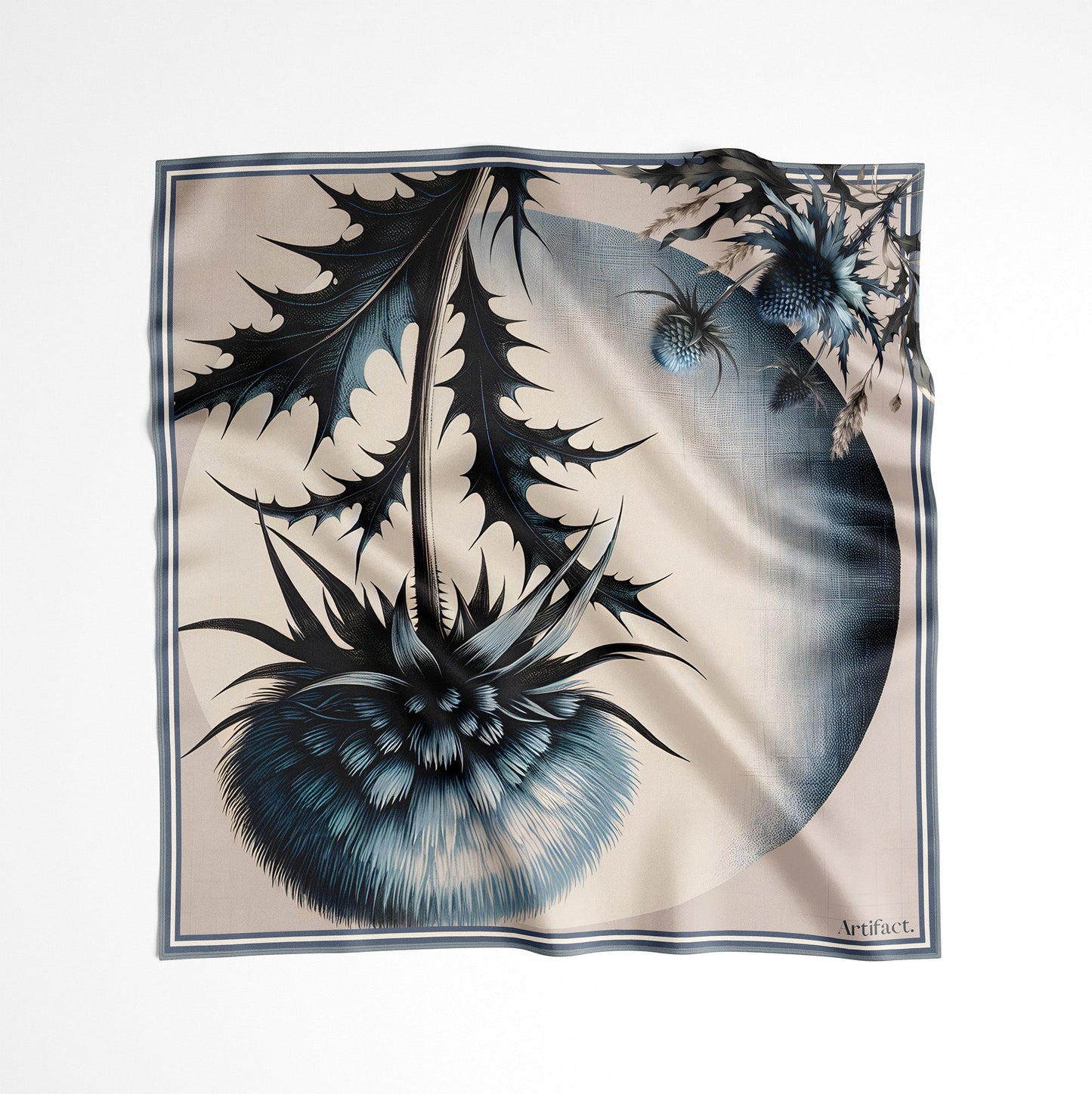 Solan: Square Silk Scarf