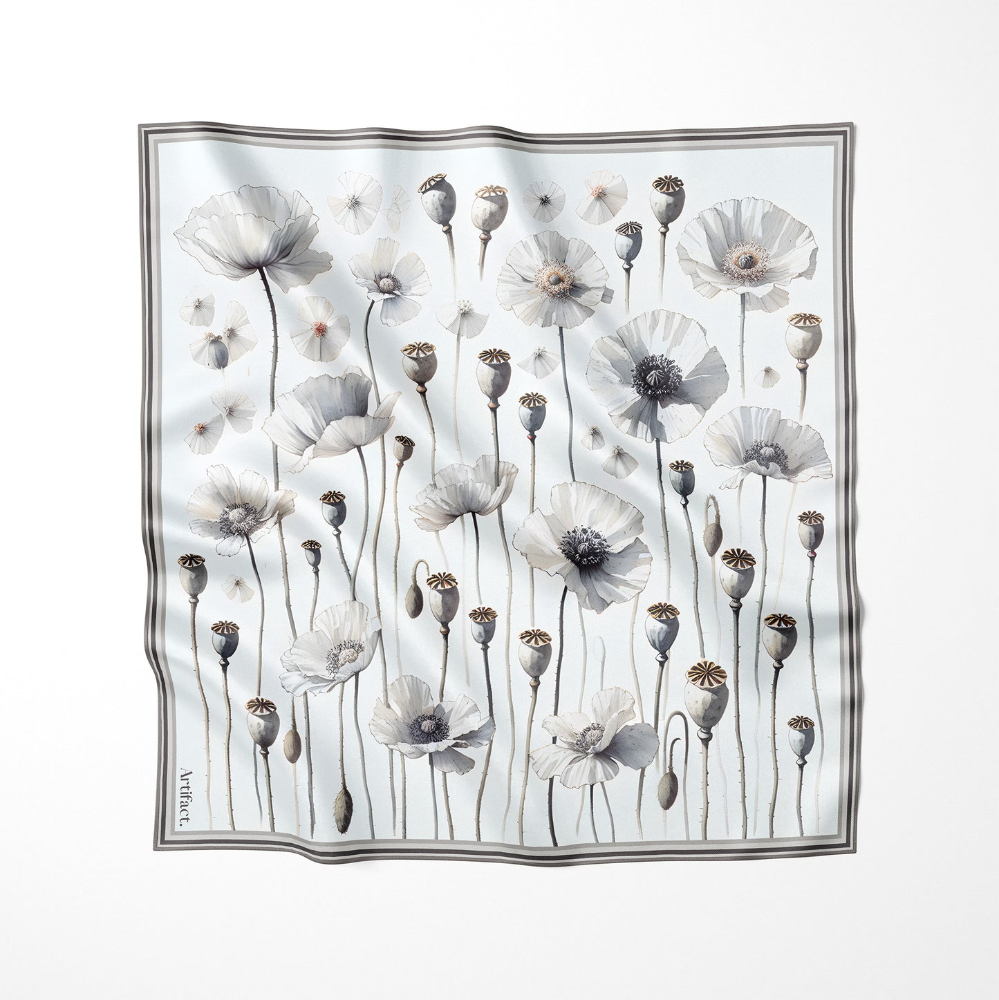 Opaline: Square Silk Scarf