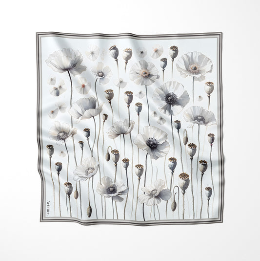 Opaline:  Square Silk Scarf