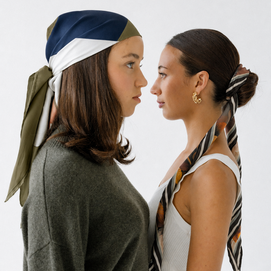 How to Wear a Silk Scarf in Your Hair: 8 Effortless Styles