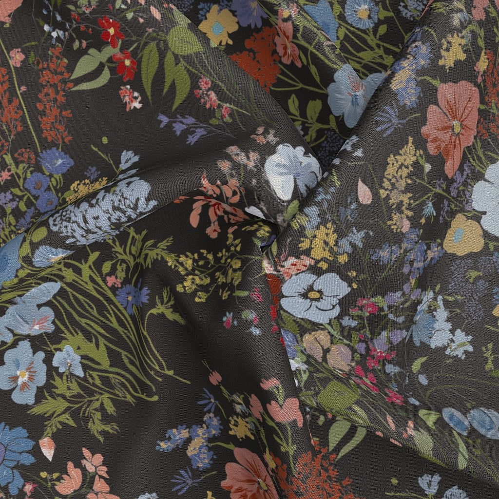 Liora Noir:  Square Silk Scarf