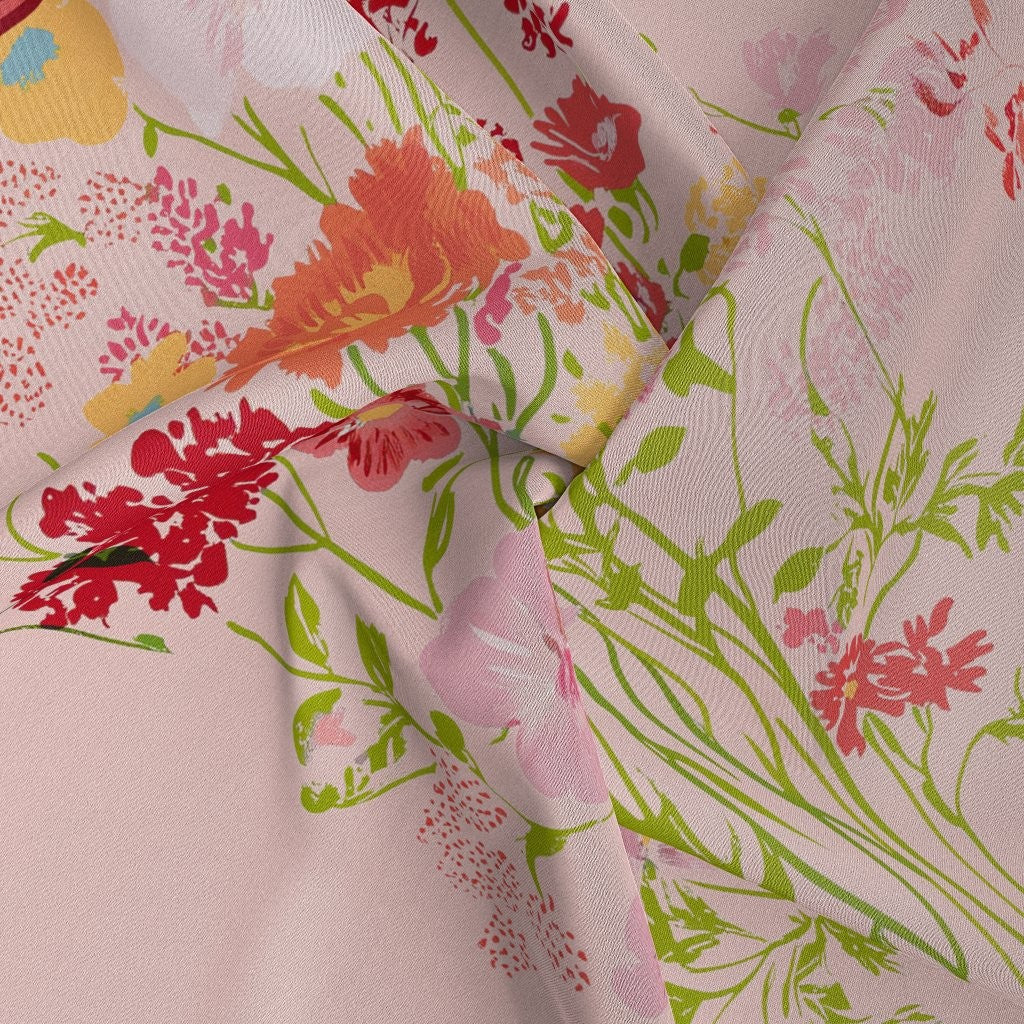 Liora Meadow:  Square Silk Scarf
