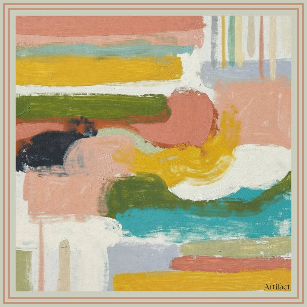 Palette Silk Scarf