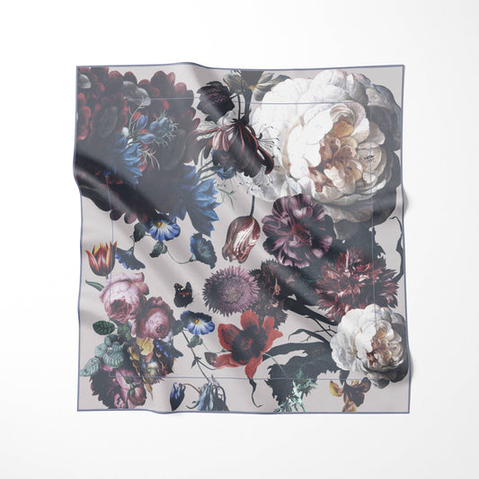 Verdure: Square Silk Scarf