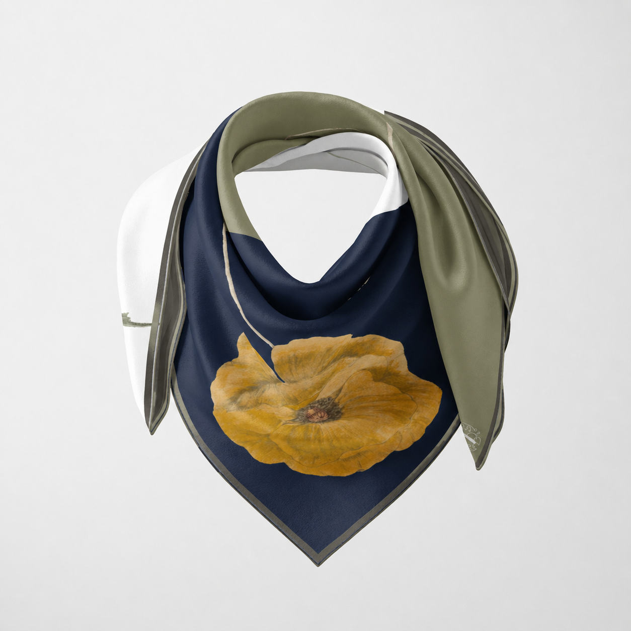 Liora Still:  Square Silk Scarf