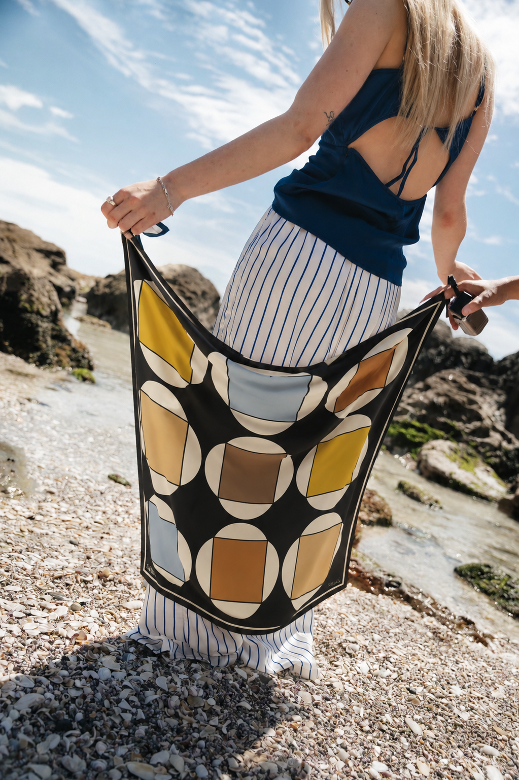 Tableau Forme | Square Silk Scarf