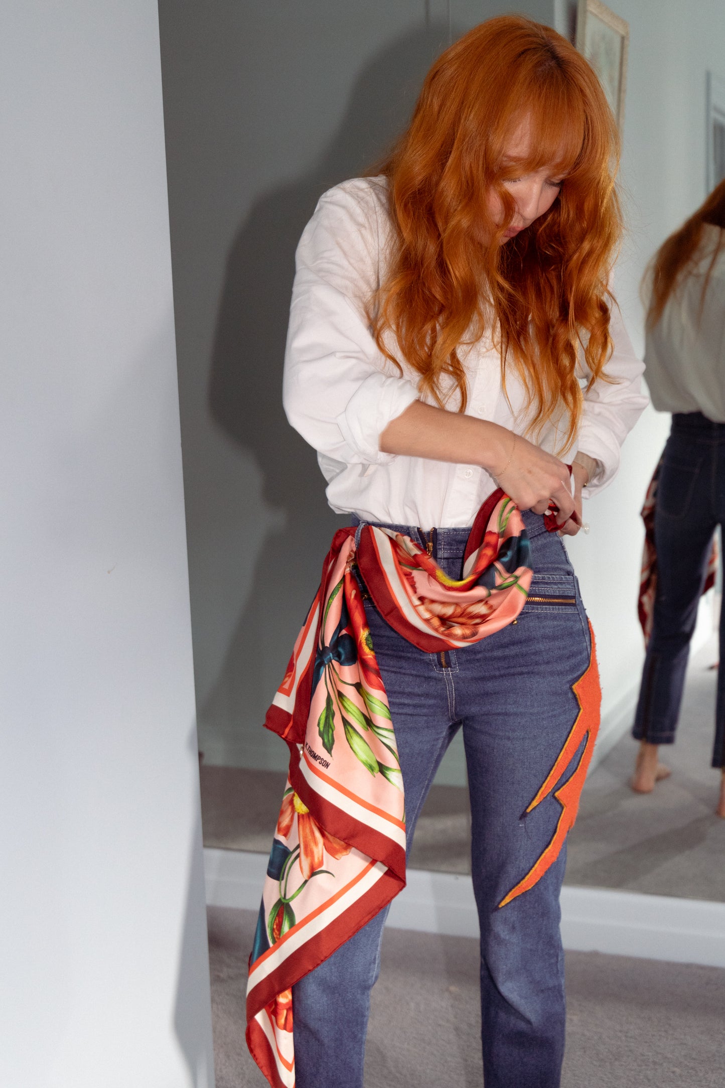 Generations Square Silk Scarf