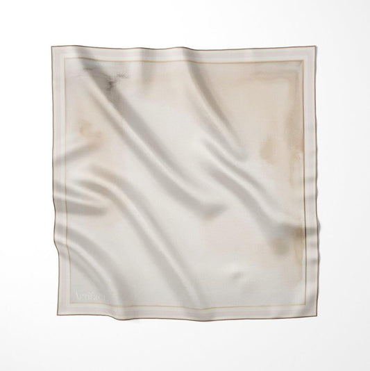 Marble:  Square Silk Scarf