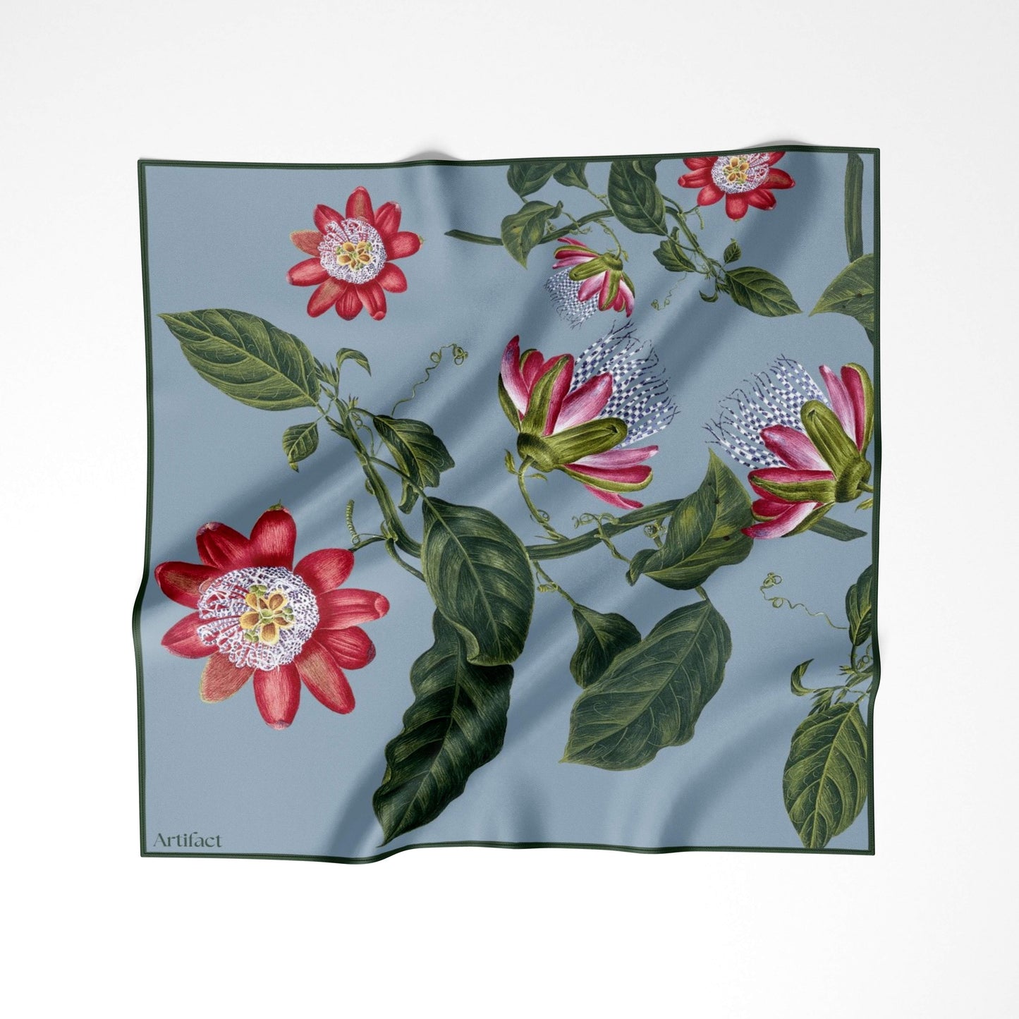 Liora Blossom:  Square Silk Scarf