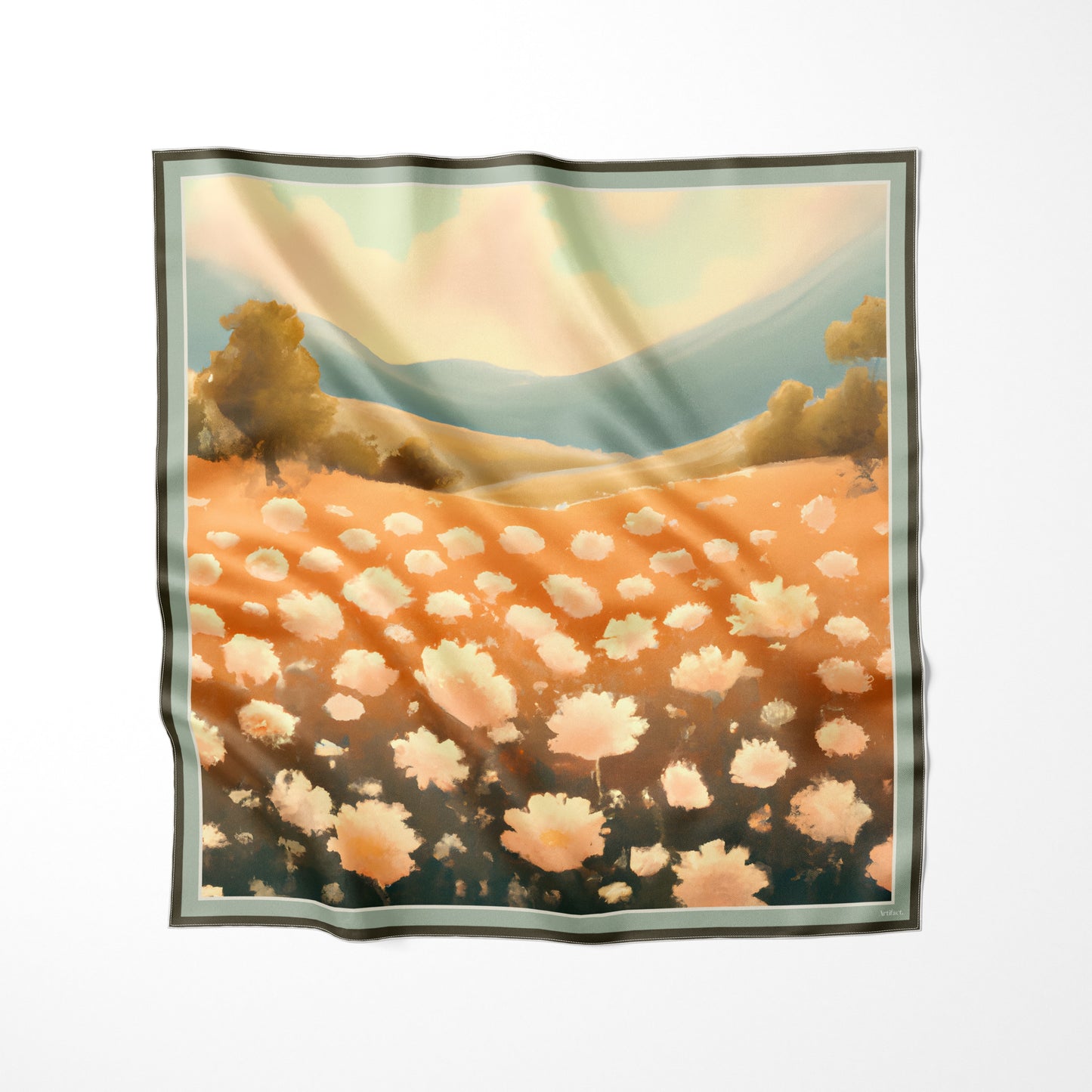 Watercolours:  Women's Silk Scarf