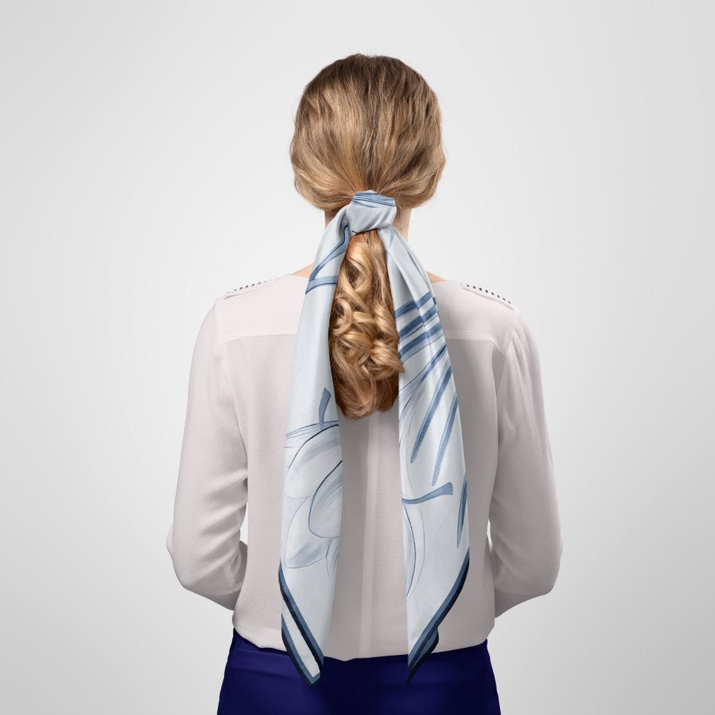 Solum: Square Silk Scarf