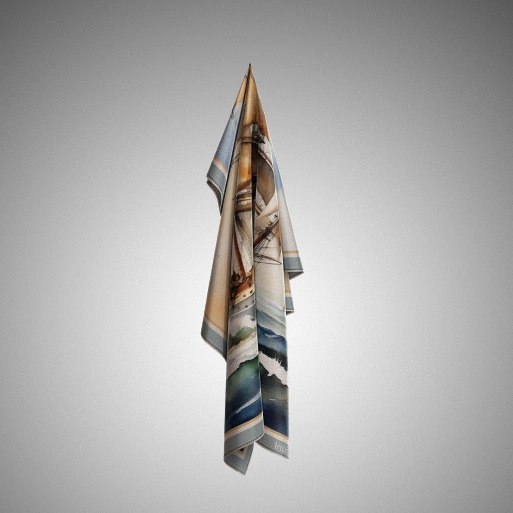 Vessels:  Women's Silk Scarf