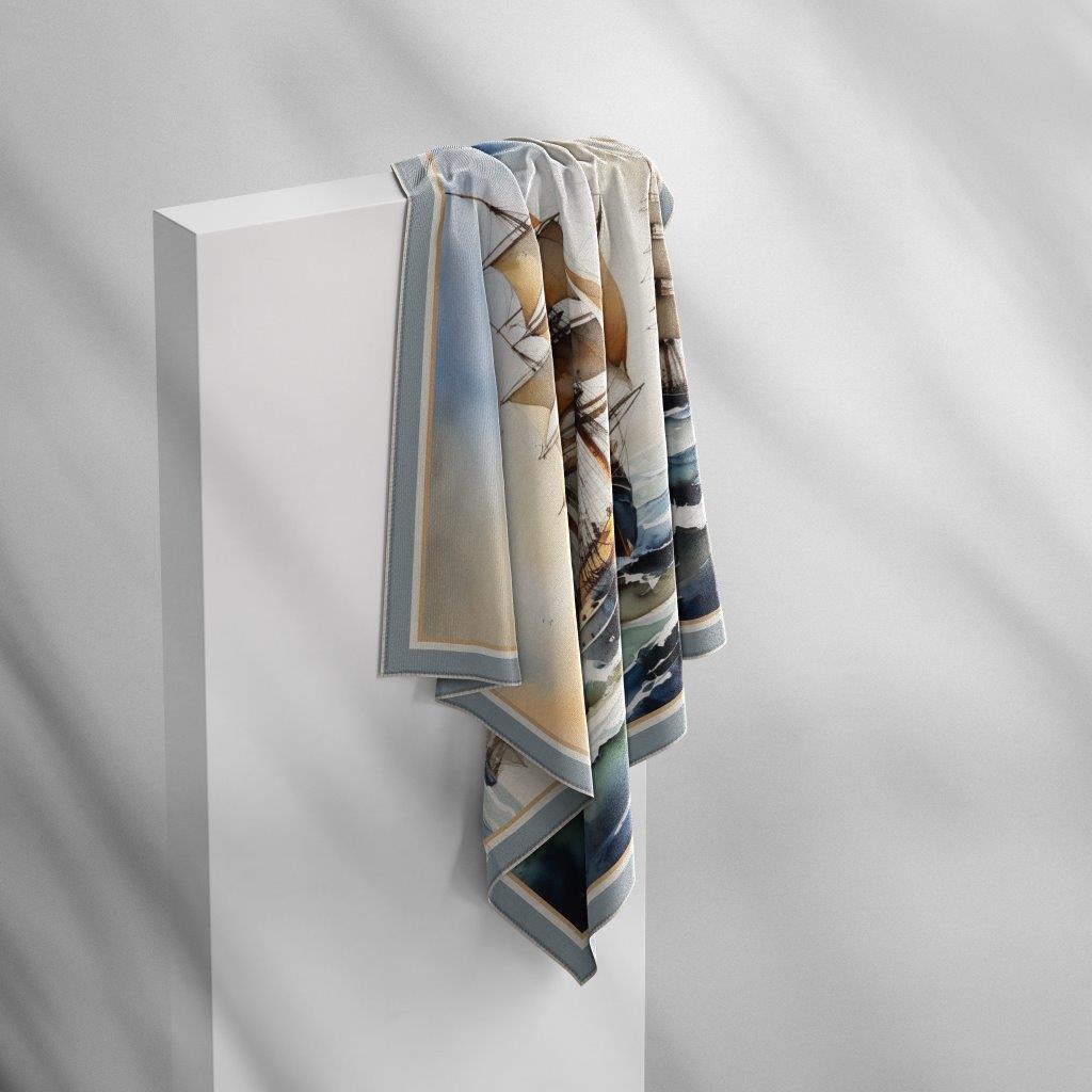 Vessels:  Women's Silk Scarf