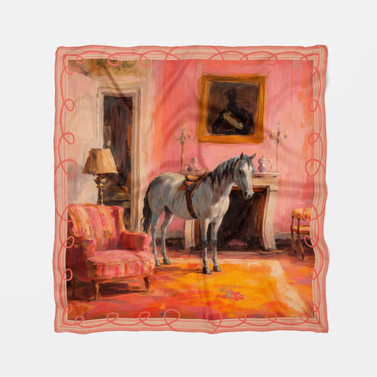 Cheval 26 | Still Square Silk Scarf