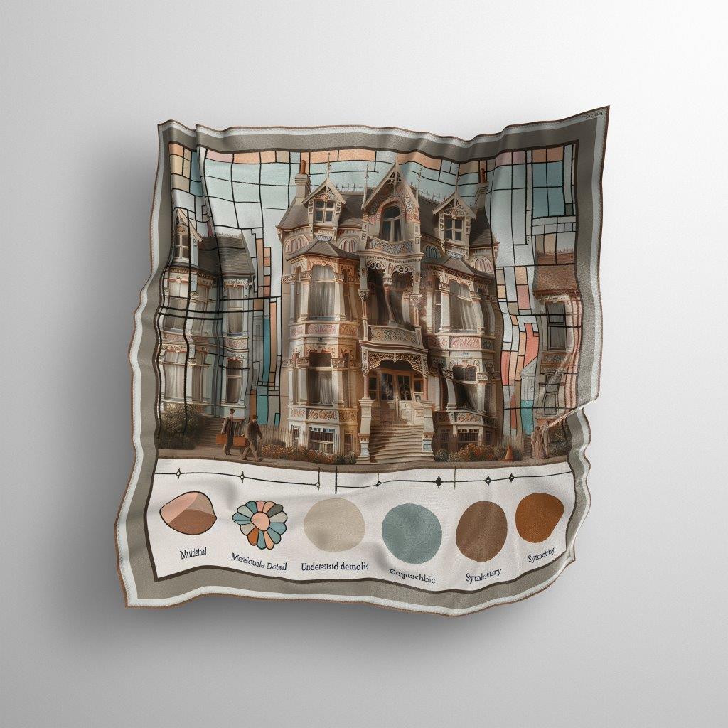 Residence:  Women's Silk Scarf