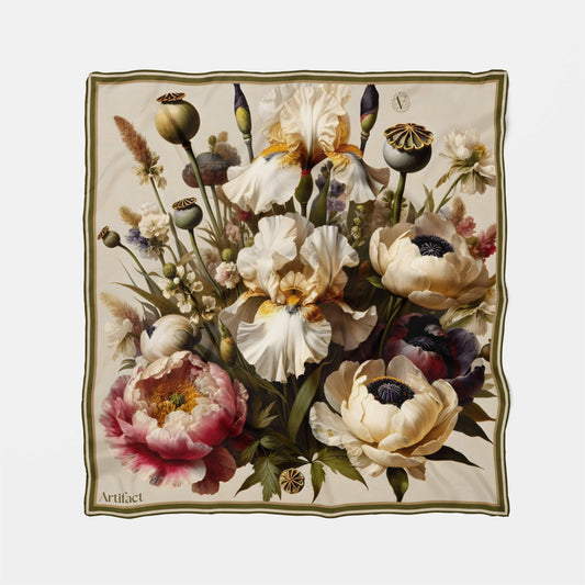 Liora Bounty:  Square Silk Scarf