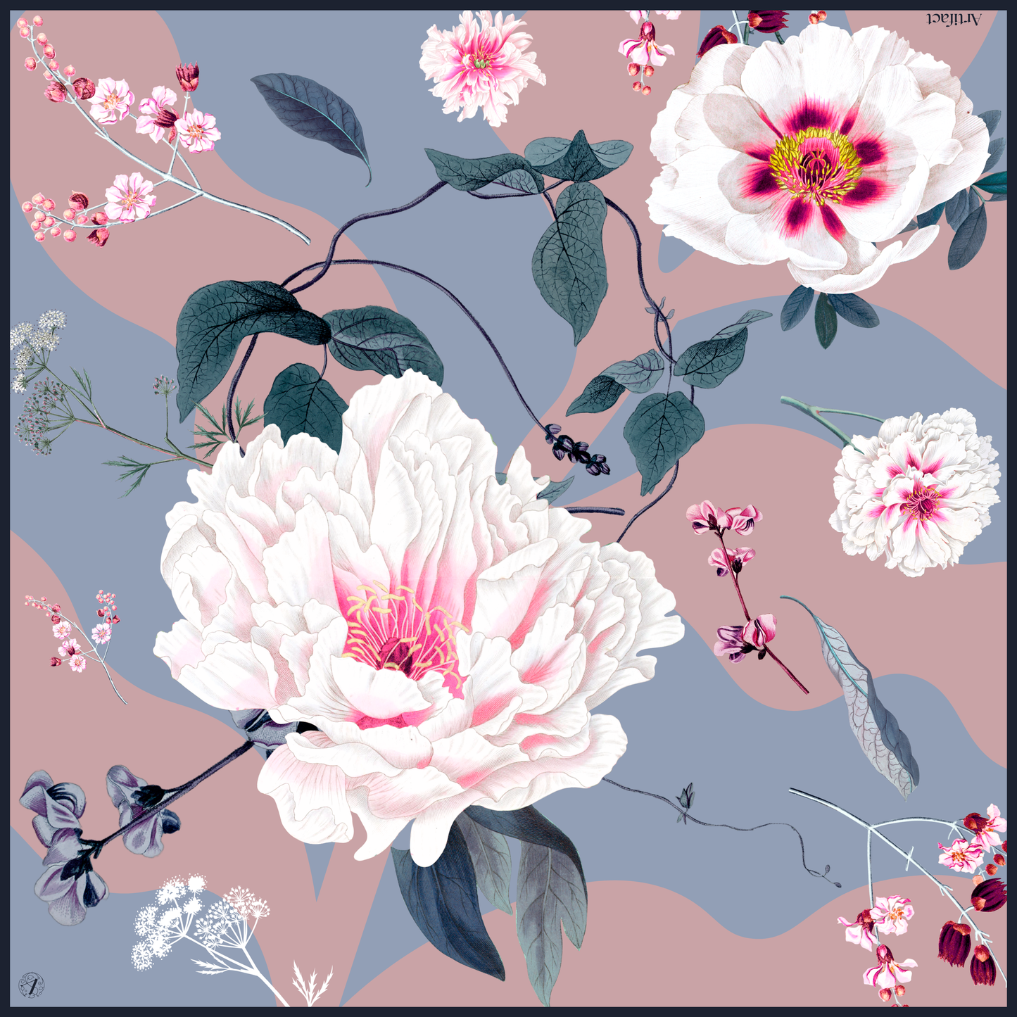 Liora Bloom:  Square Silk Scarf