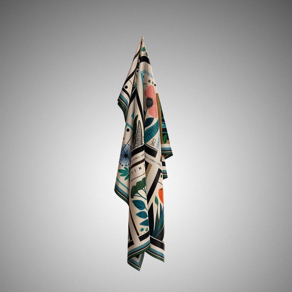 Flora: Women's Silk Scarf