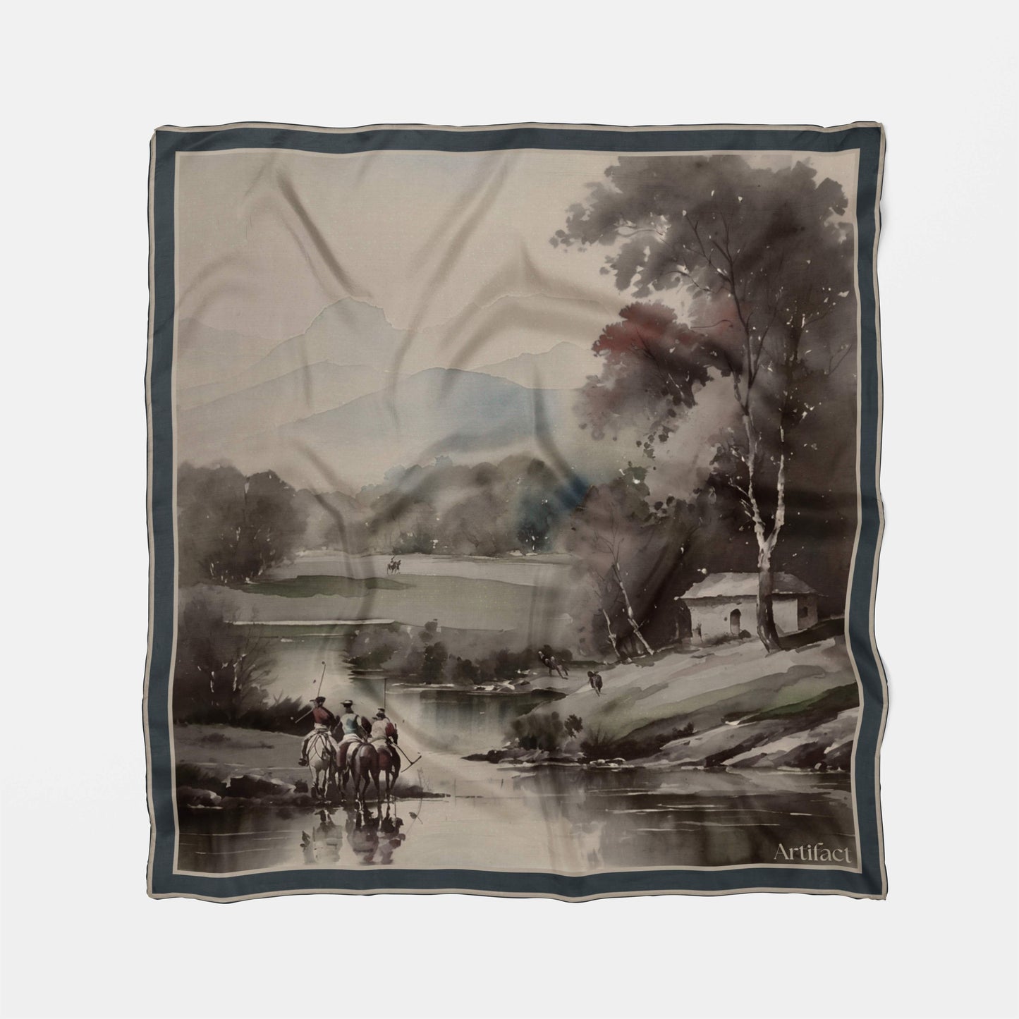 Cheval 26 | Drift Square Silk Scarf