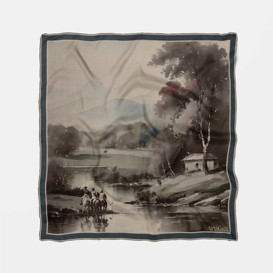 Cheval 26 | Drift Square Silk Scarf