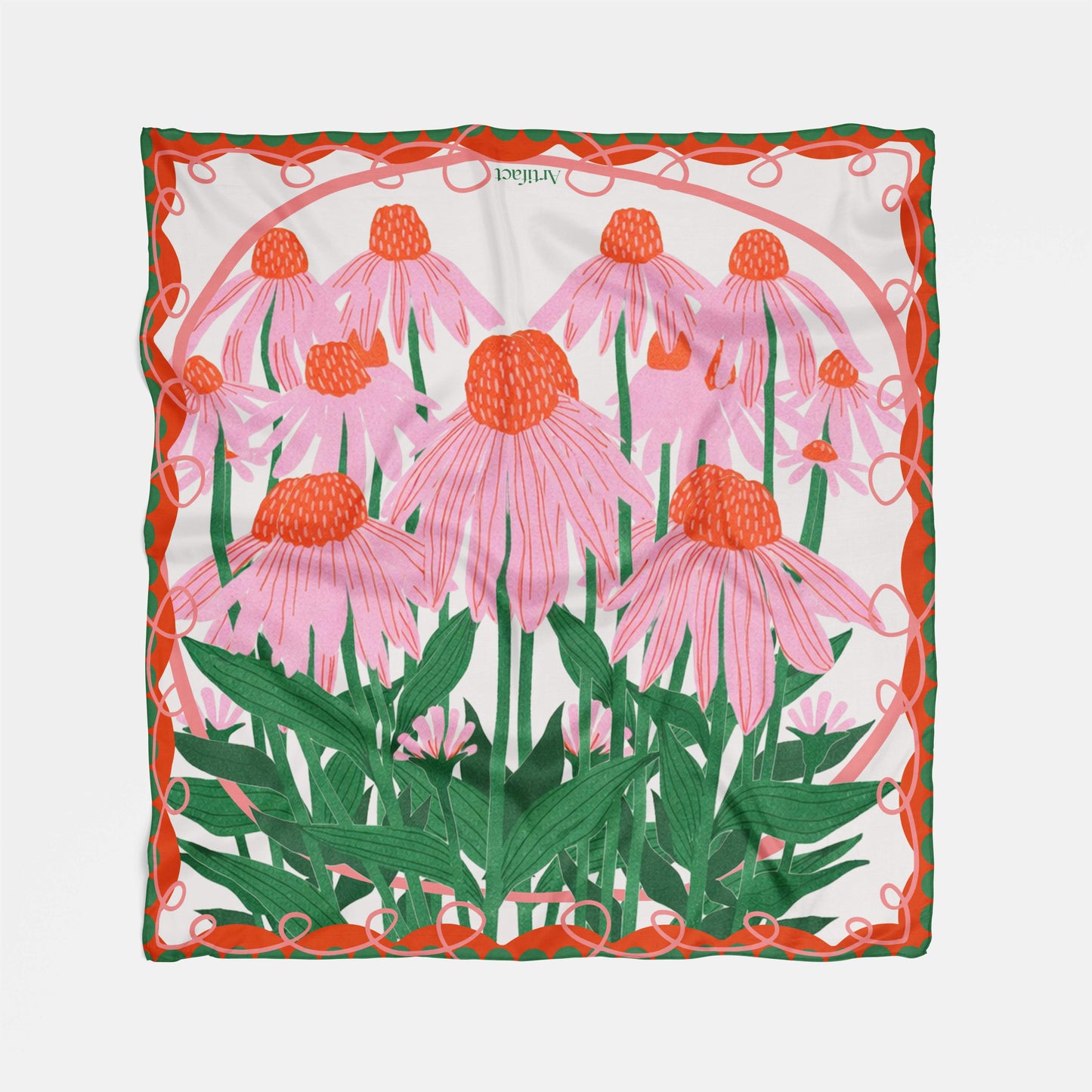 Blossom Silk Scarf