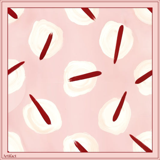 Rouge Silk Scarf