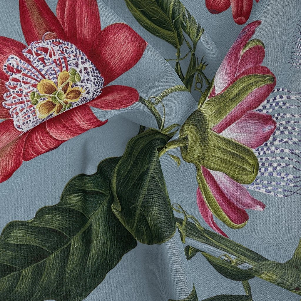 Liora Blossom:  Square Silk Scarf