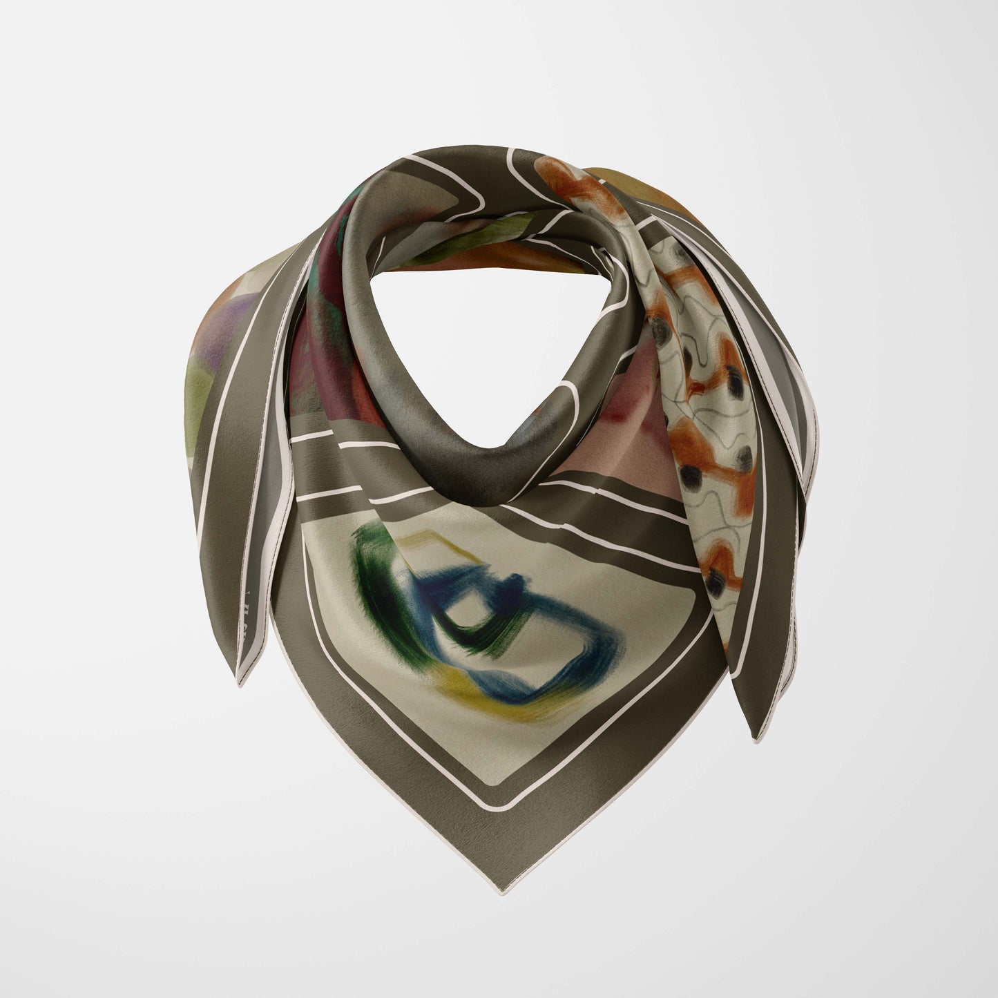 Tableau Muse | Square Silk Scarf