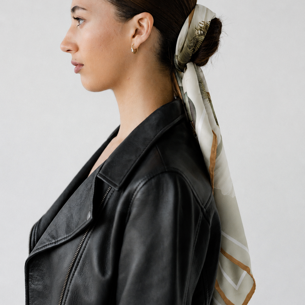 Liora Garden:  Square Silk Scarf
