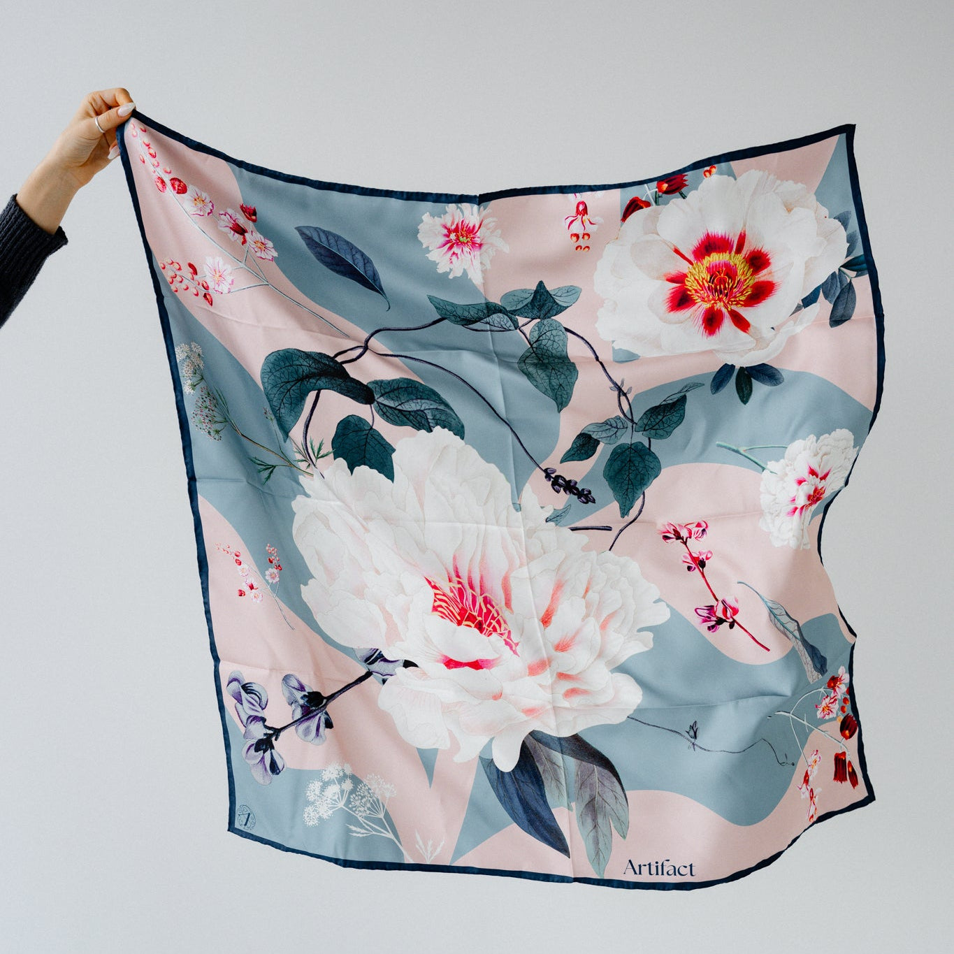 Liora Bloom:  Square Silk Scarf