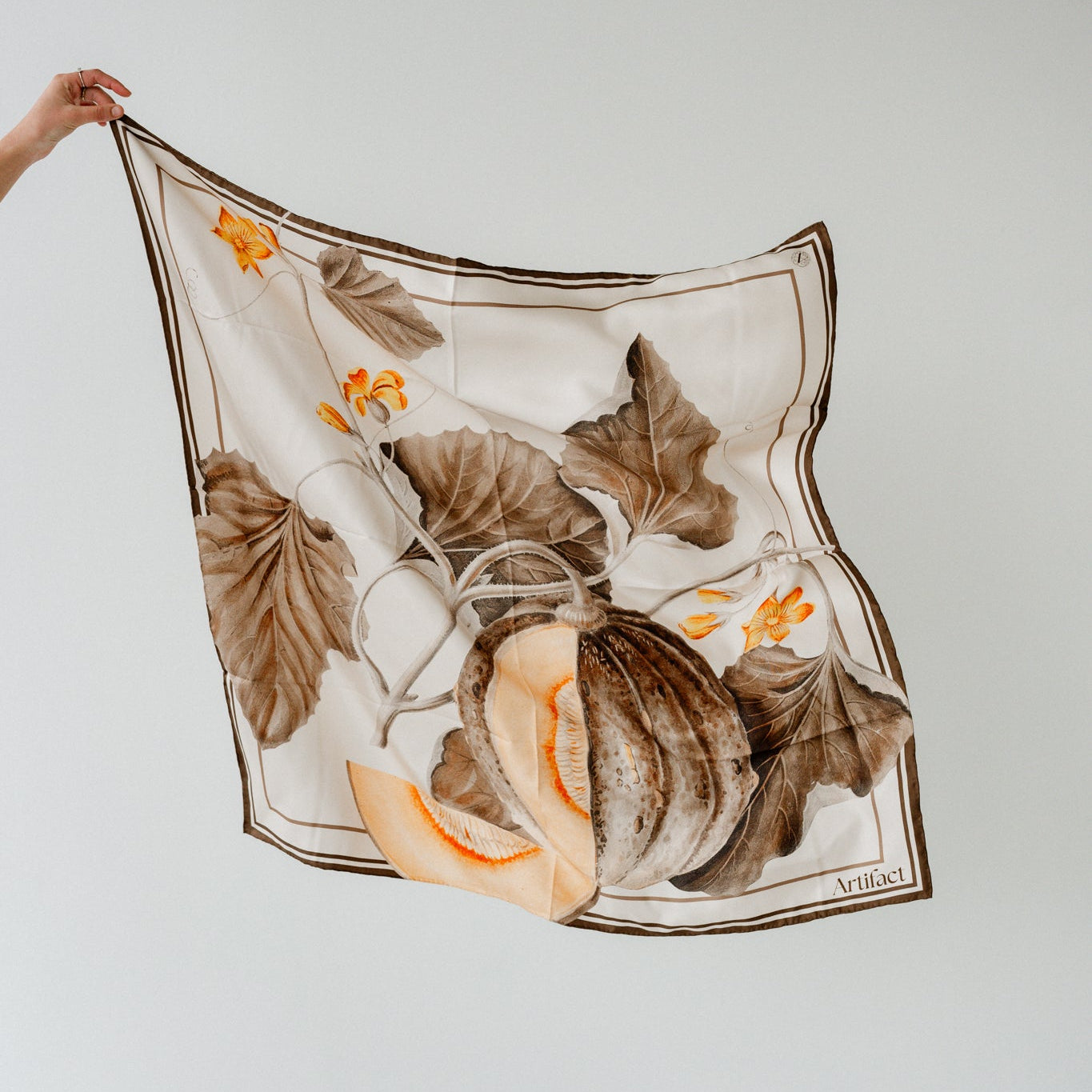 Liora Heirloom:  Square Silk Scarf