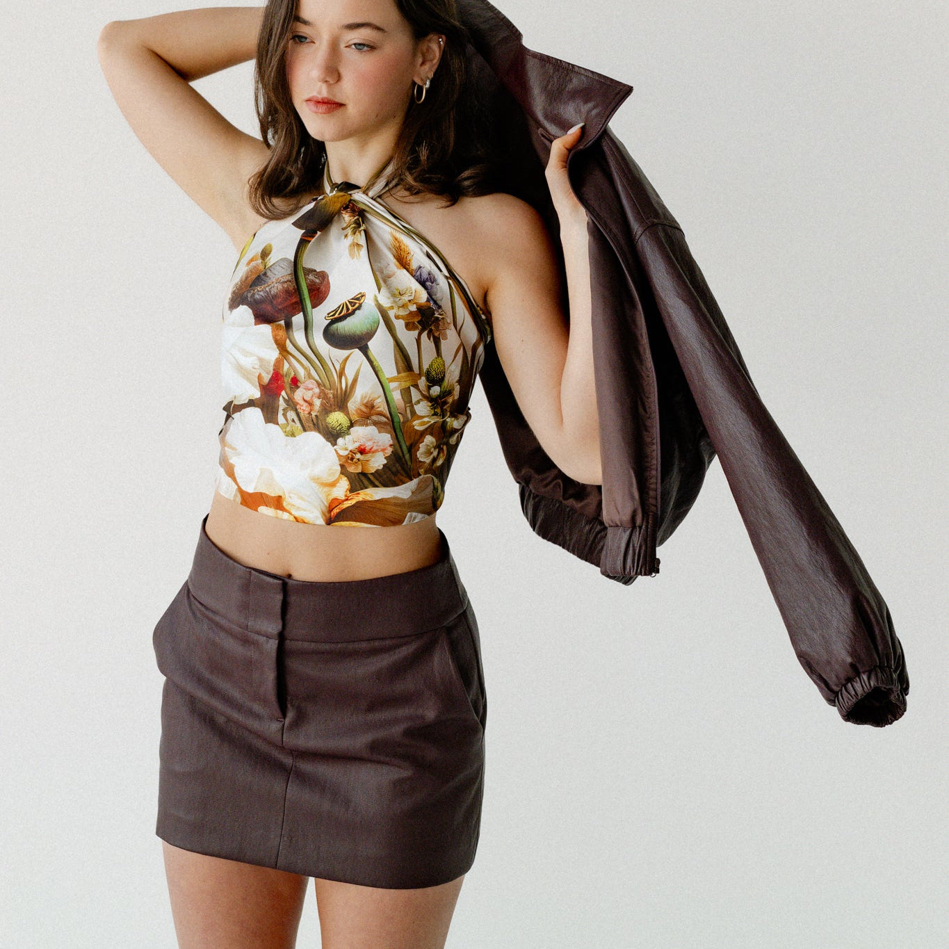 Liora Bounty:  Square Silk Scarf