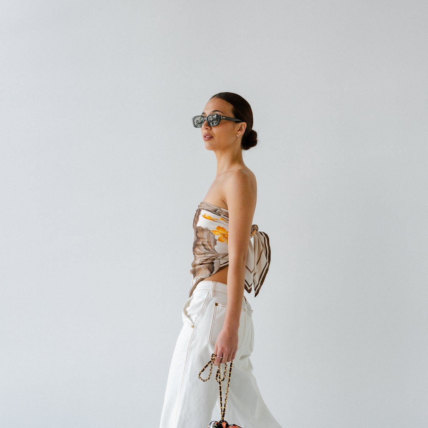 Liora Heirloom:  Square Silk Scarf