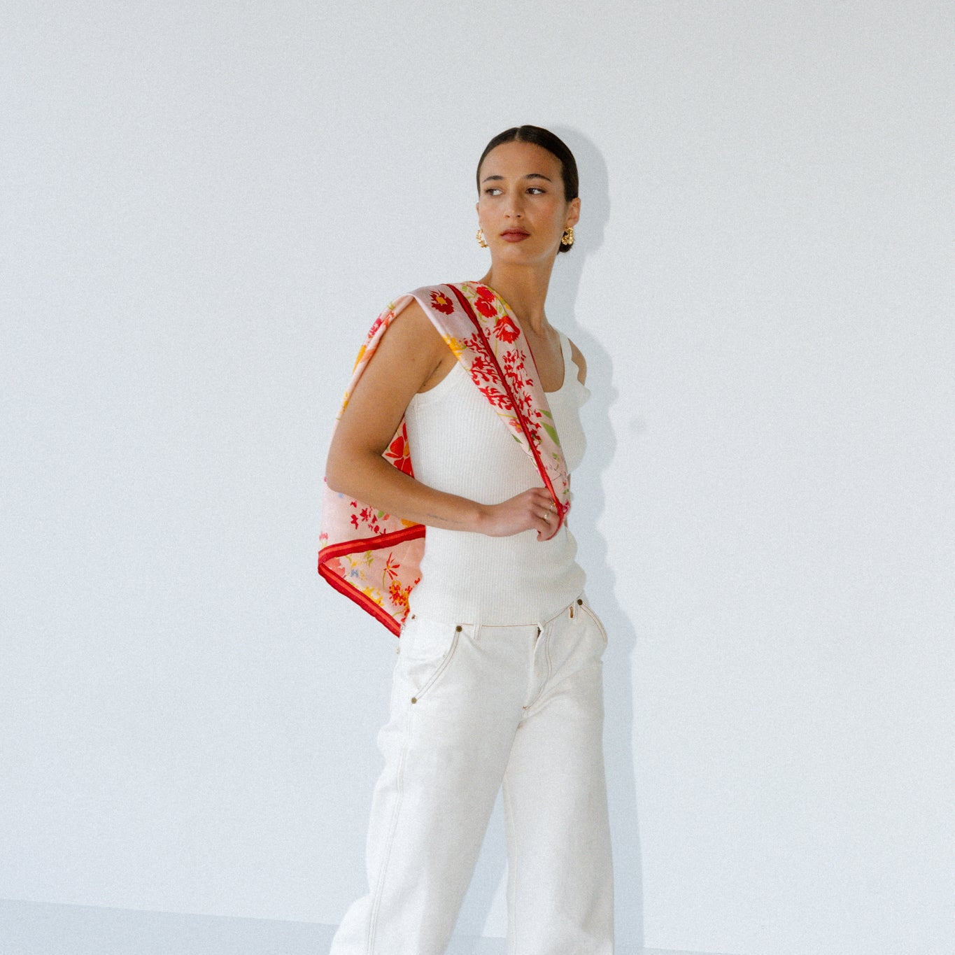 Liora Meadow:  Square Silk Scarf