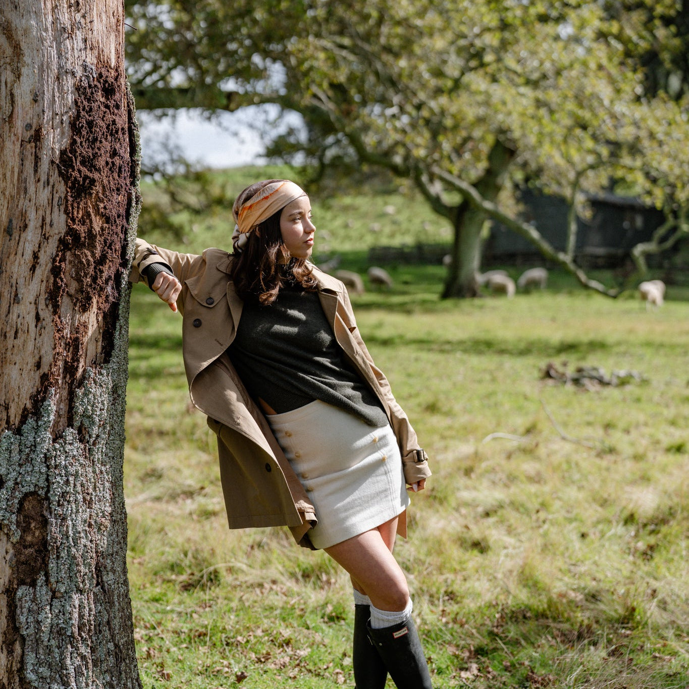 Liora Heirloom:  Square Silk Scarf