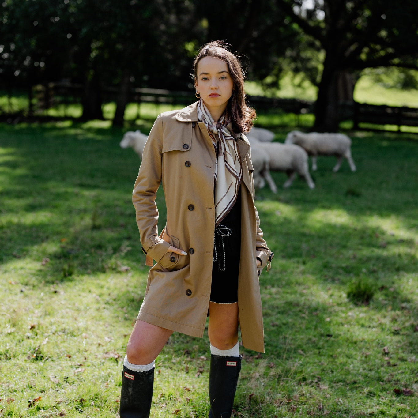 Liora Heirloom:  Square Silk Scarf